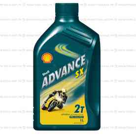 Масло Shell Advance SX2, бутылка 1 л